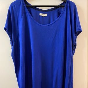 Madewell cobalt blue tee